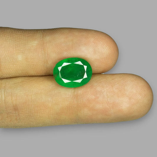 Natural Emerald Oval Mixed Cut - 5.94 Carats