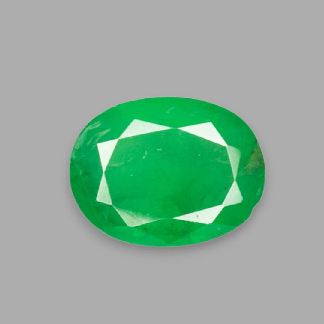 Natural Emerald Oval Mixed Cut - 5.94 Carats