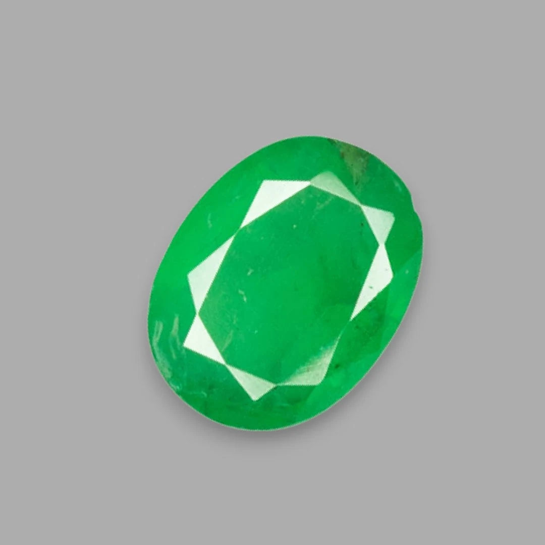 Natural Emerald Oval Mixed Cut - 5.94 Carats