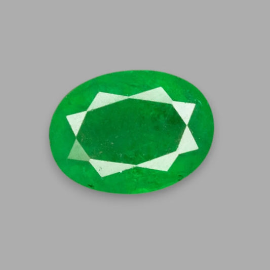 Natural Emerald Oval Mixed Cut - 6.03 Carats