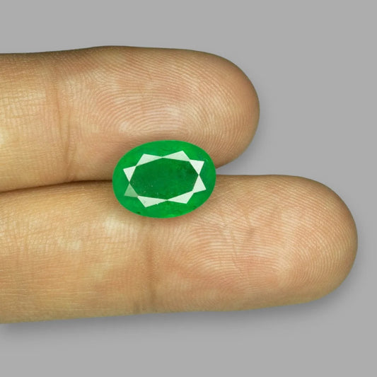 Natural Emerald Oval Mixed Cut - 6.03 Carats