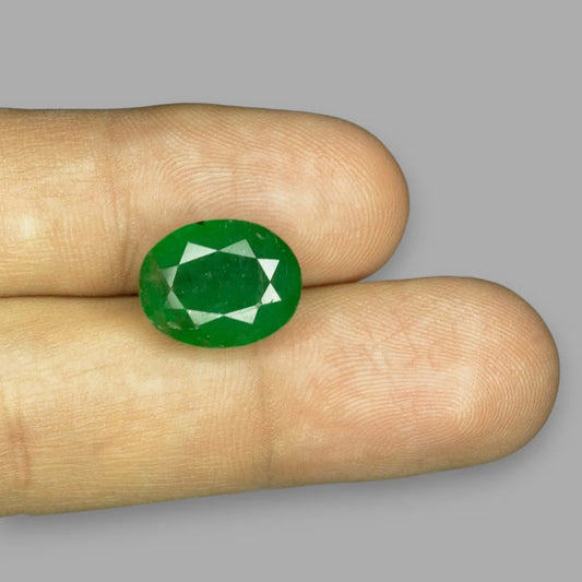 Natural Emerald Oval Mixed Cut - 7.45 Carats