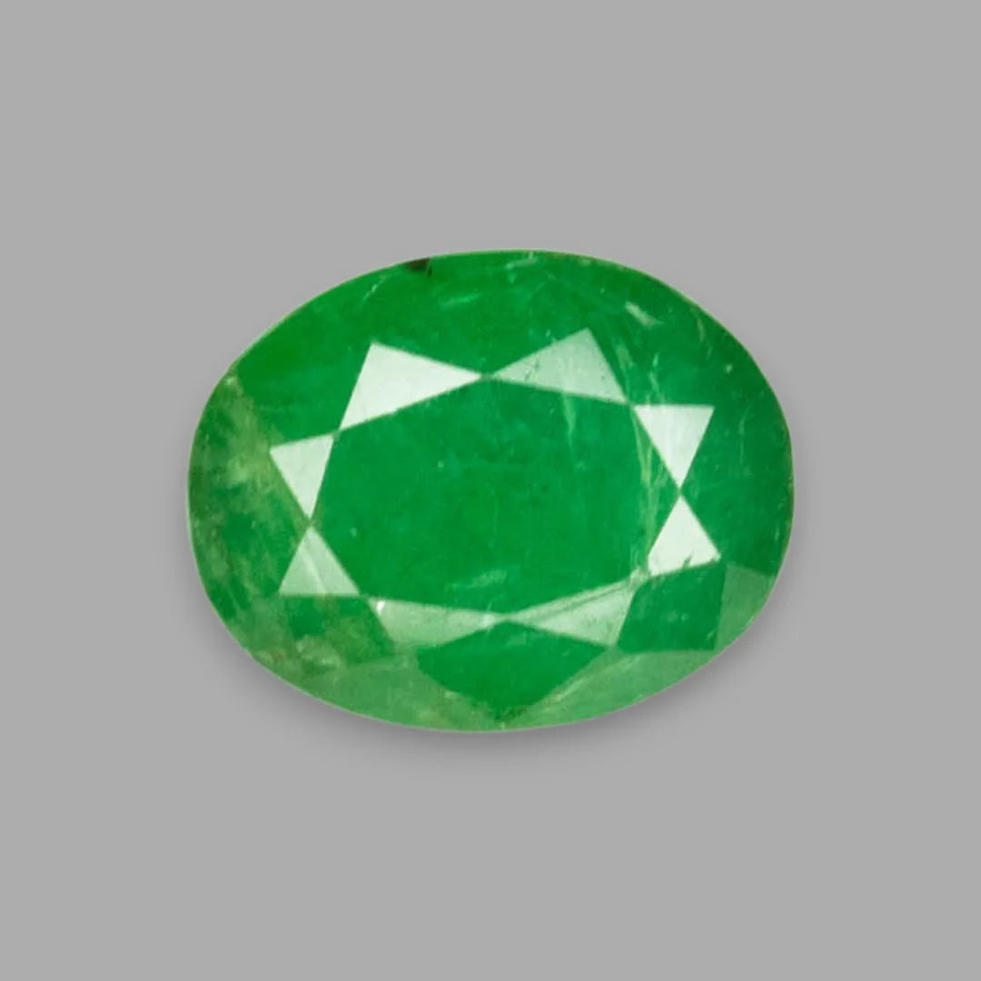 Natural Emerald Oval Mixed Cut - 7.45 Carats