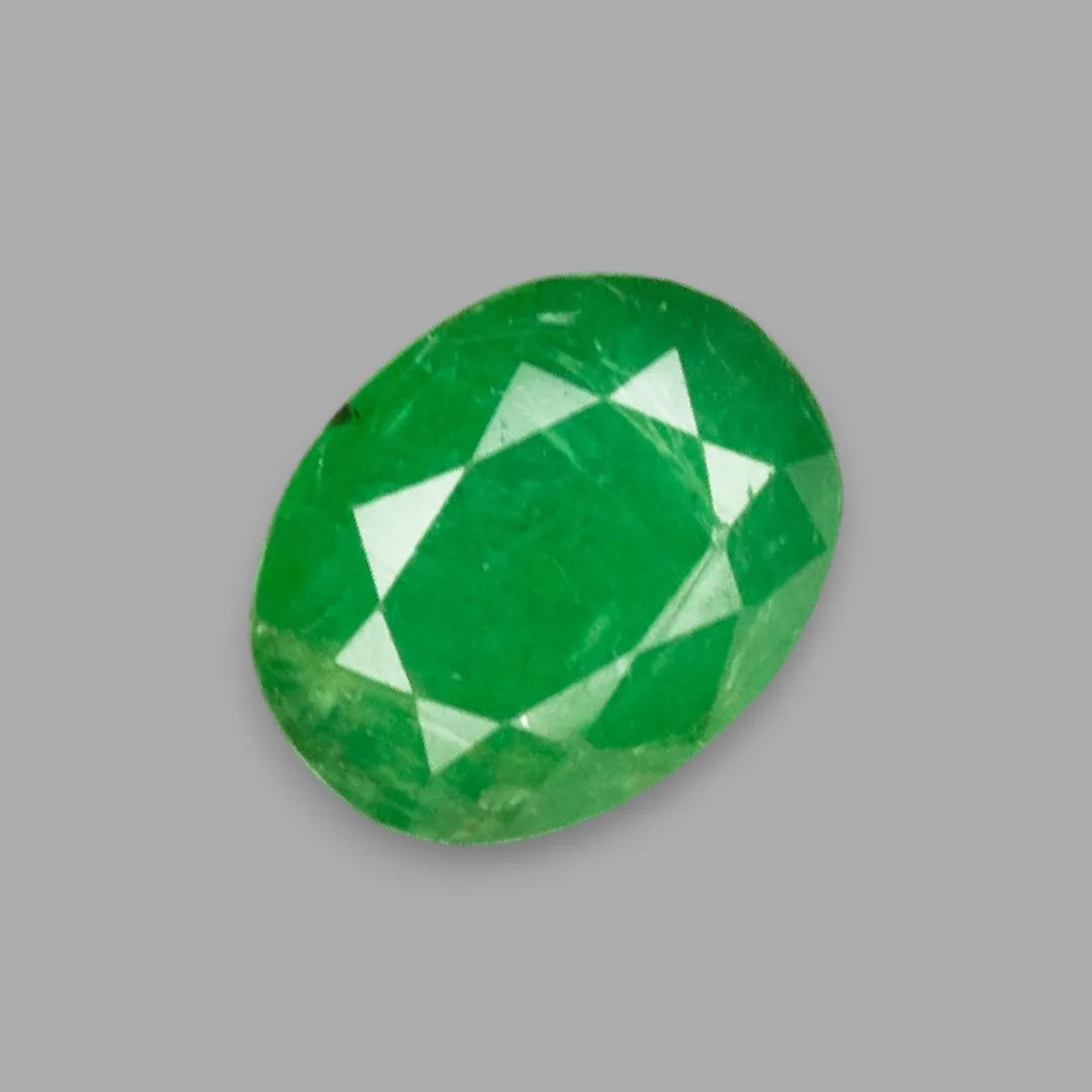 Natural Emerald Oval Mixed Cut - 7.45 Carats