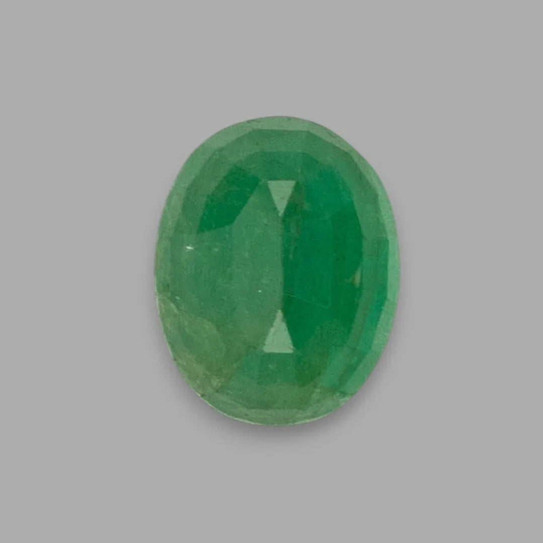 Natural Emerald Oval Mixed Cut - 7.45 Carats