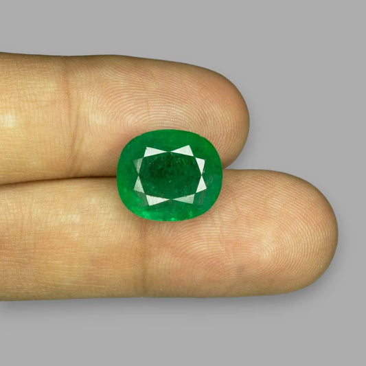 Natural Emerald Cushion Mixed Cut - 8.46 Carats