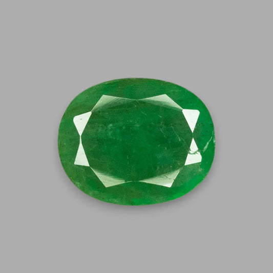 Natural Emerald Oval Mixed Cut - 8.55 Carats