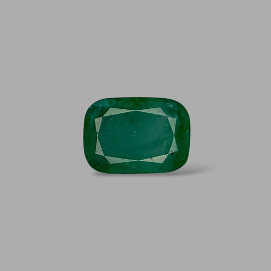 Natural Emerald Cushion/Faceted Cut - 11.75 Carat