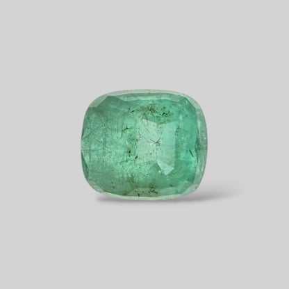 Natural Emerald Cushion/Faceted Cut - 7.19 Carats