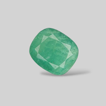 Natural Emerald Cushion/Faceted Cut - 7.53 Carats
