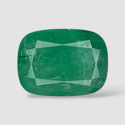 Natural Emerald Cushion Mixed Cut - 12.37 Carats