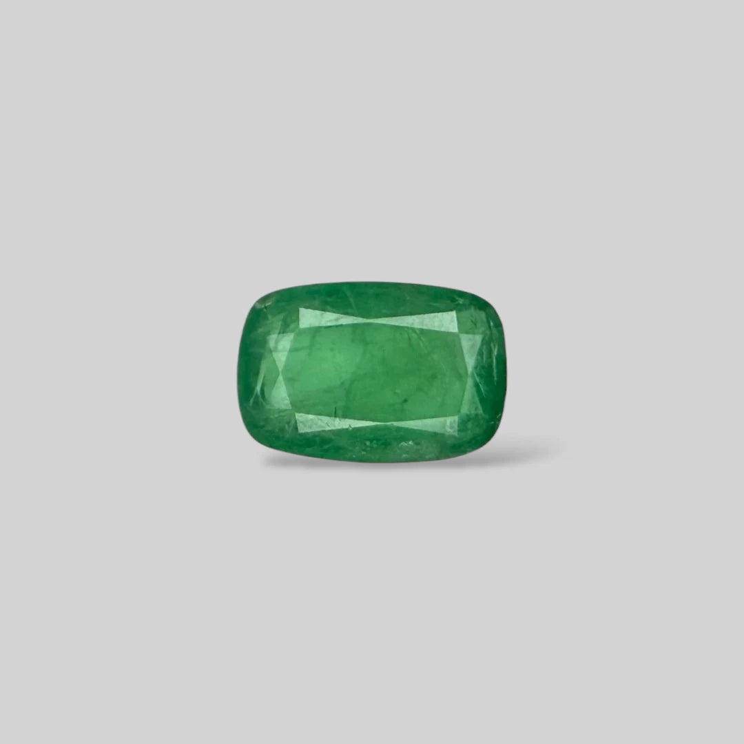 Natural Emerald Cushion Mixed Cut - 7.46 Carats