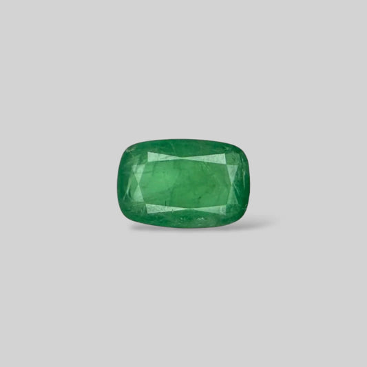 Natural Emerald Cushion Mixed Cut - 7.46 Carats