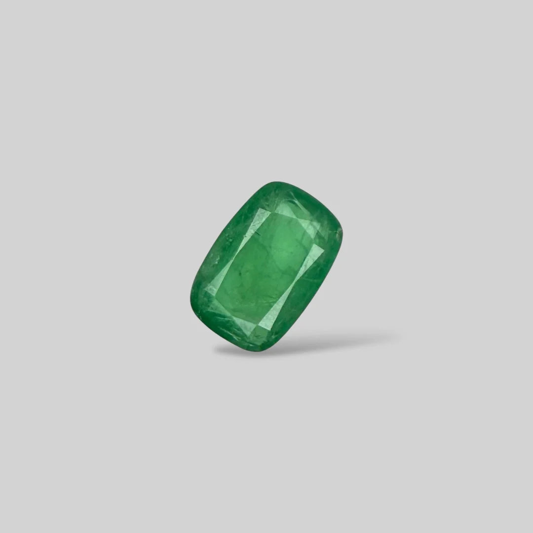Natural Emerald Cushion Mixed Cut - 7.46 Carats