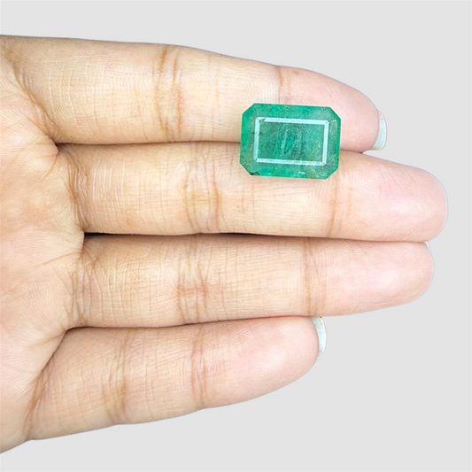 Natural Emerald - Emerald Cut - 10.25 Carats