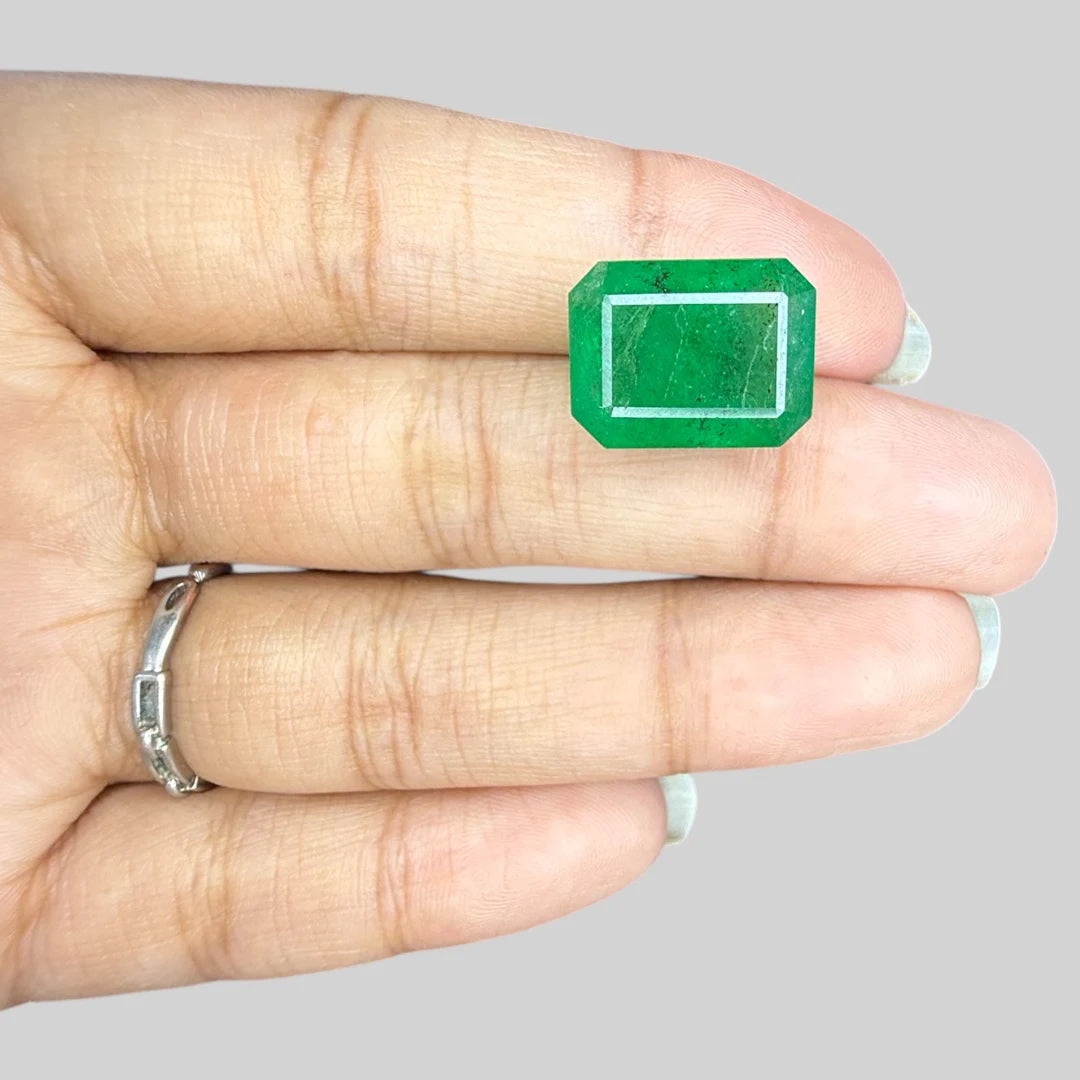 Natural Emerald - Emerald Cut - 11.53 Carats