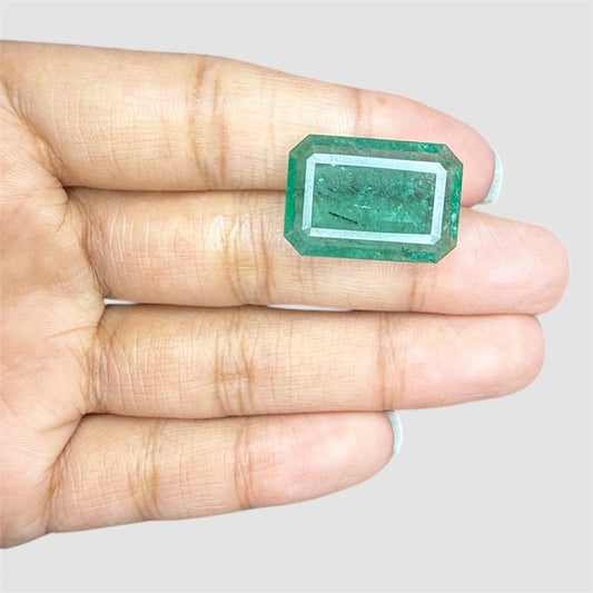 Natural Emerald - Emerald Cut - 13.82 Carats
