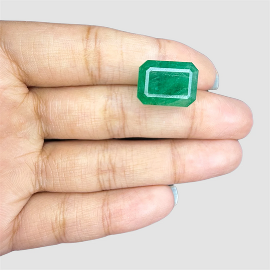 Natural Emerald - Emerald Cut - 13.83 Carats
