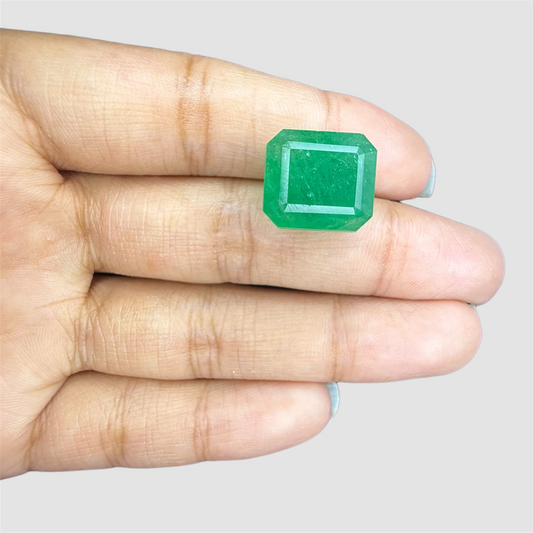 Natural Emerald - Emerald Cut - 14.76 Carats