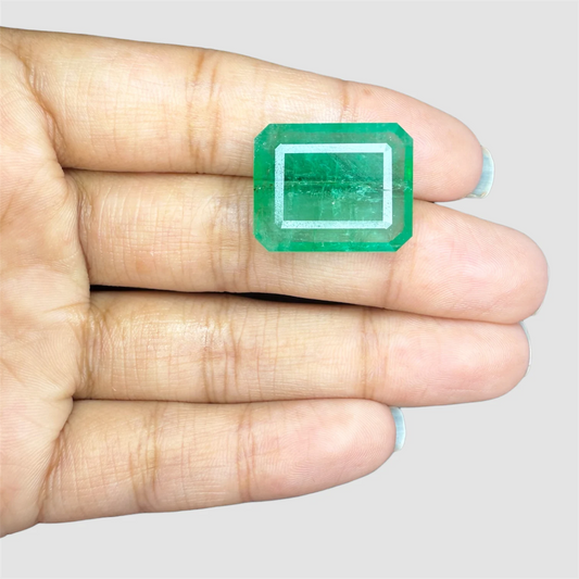 Natural Emerald - Emerald Cut - 18.55 Carats