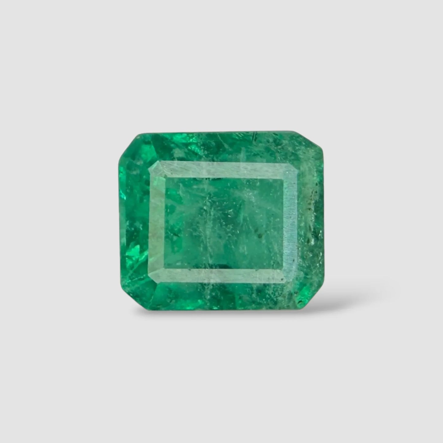 Natural Emerald - Emerald Cut - 3.37 Carats