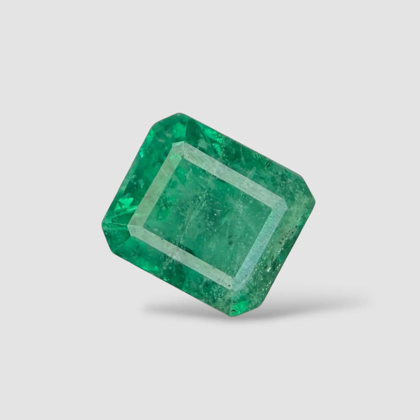 Natural Emerald - Emerald Cut - 3.37 Carats