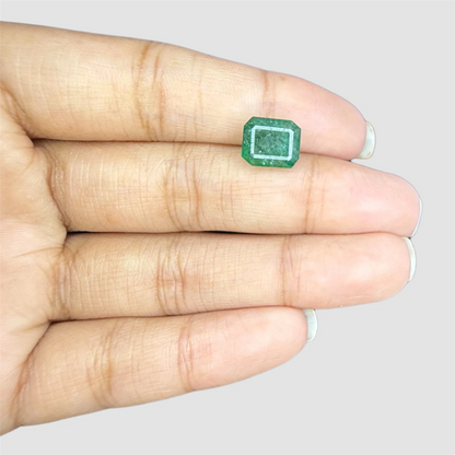 Natural Emerald - Emerald Cut - 3.43 Carats
