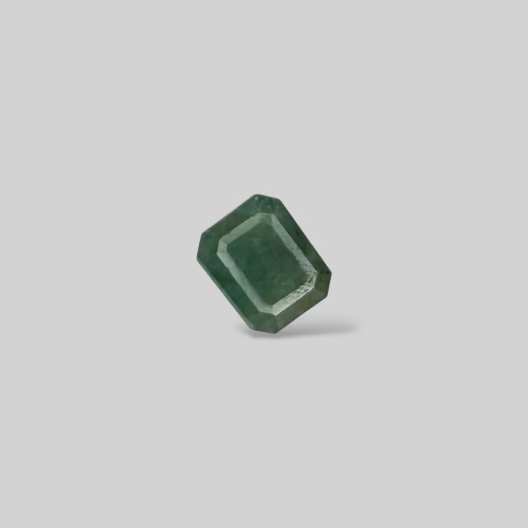 Natural Emerald - Emerald Cut - 3.75 Carats