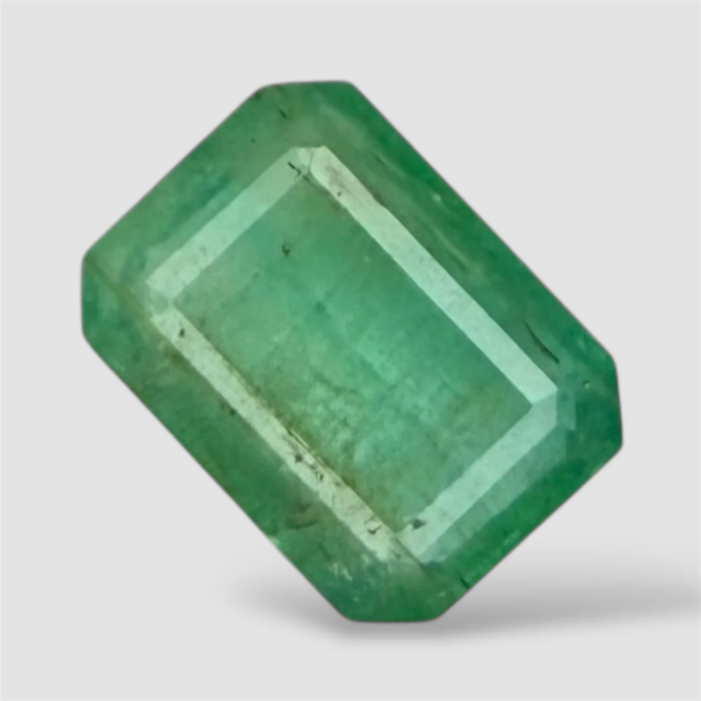 Natural Emerald - Emerald Cut - 3.95 Carats