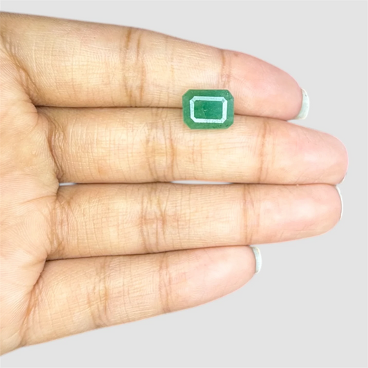 Natural Emerald - Emerald Cut - 4.94 Carats