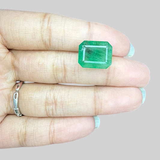 Natural Emerald - Emerald Cut - 8.86 Carats