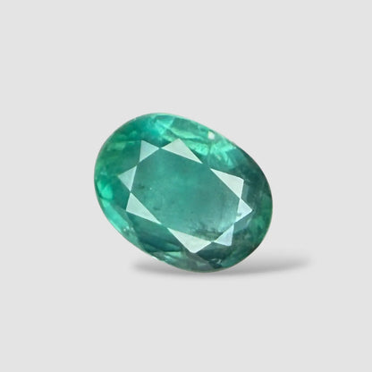 Natural Emerald for Jewellery In Oval Mixed Cut Shape 2.41 Carats 9.64x7.28x4.96mm Size