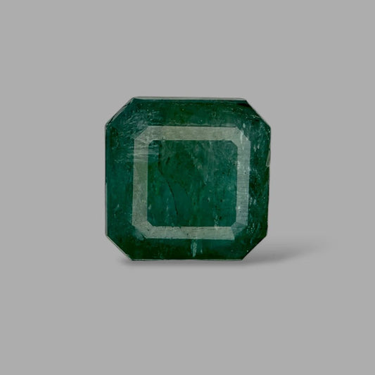 Natural Emerald Octagon/Faceted Cut - 13.89 Carats