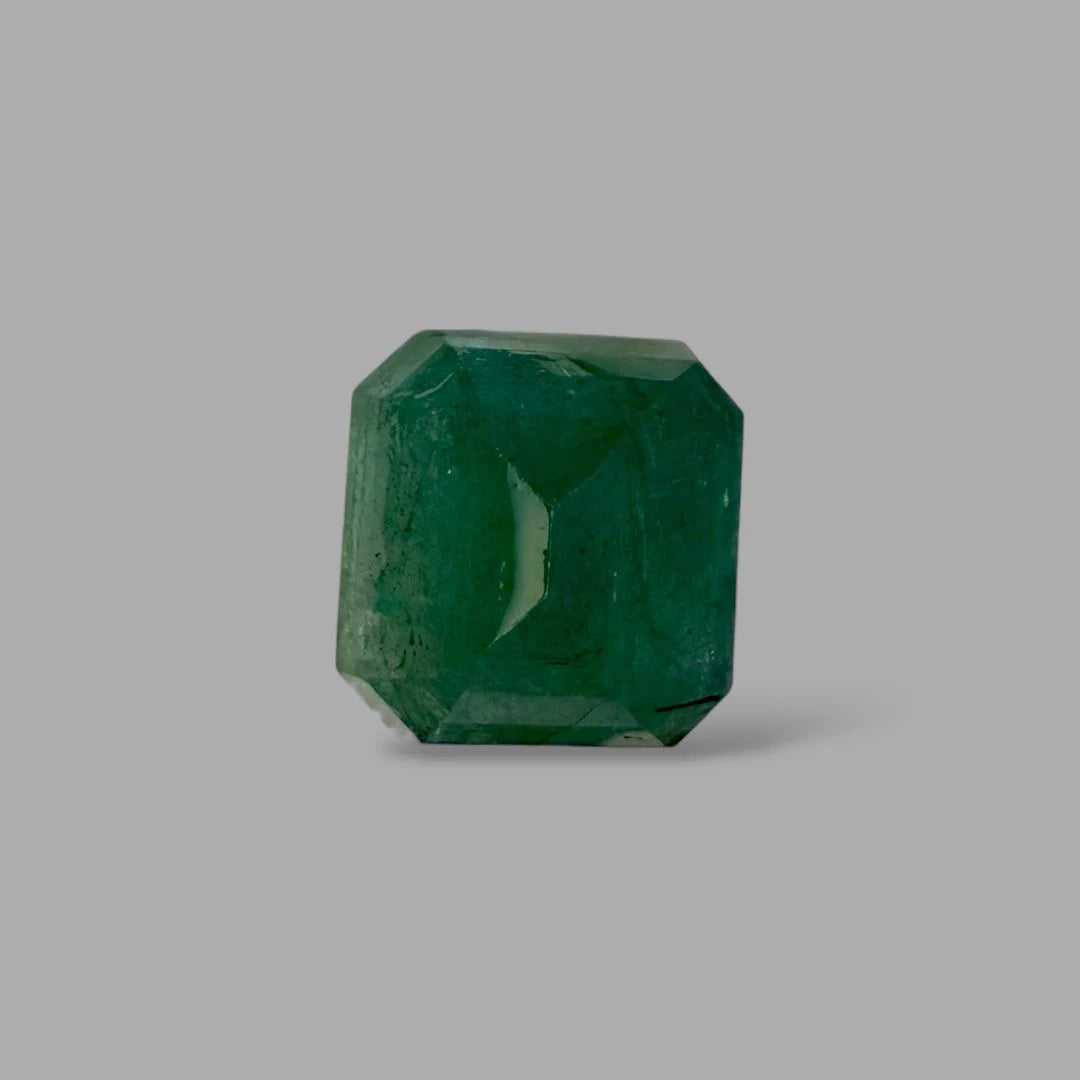 Natural Emerald Octagon/Faceted Cut - 13.89 Carats