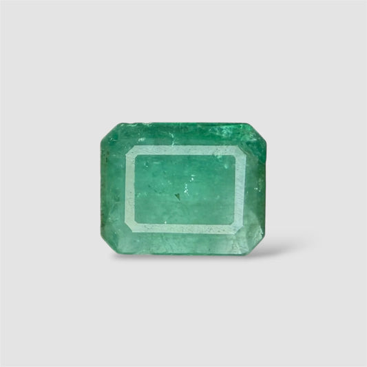 Natural Emerald Octagon/Faceted Cut - 3.98 Carats