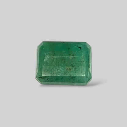 Natural Emerald Octagon/Faceted Cut - 4.66 Carats