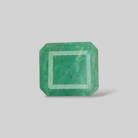 Natural Emerald Octagon/Faceted Cut - 6.03 Carats