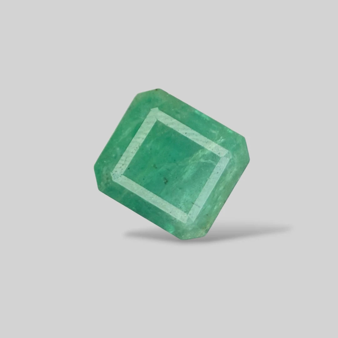 Natural Emerald Octagon/Faceted Cut - 6.03 Carats