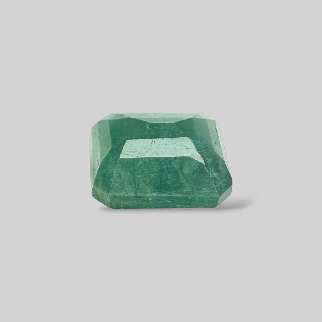 Natural Emerald Octagon/Faceted Cut - 6.03 Carats