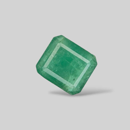 Natural Emerald Octagon/Faceted Cut - 8.34 Carats