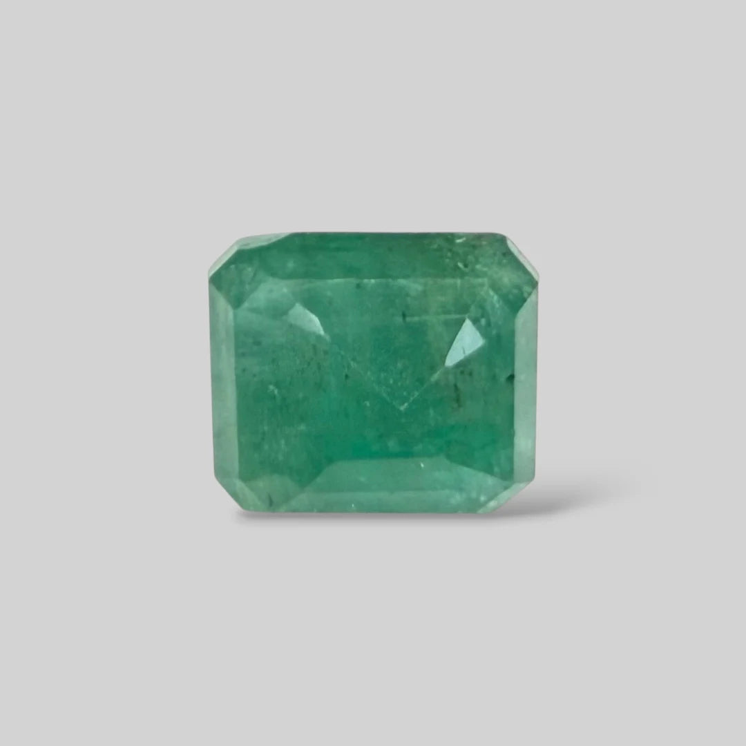 Natural Emerald Octagon/Faceted Cut - 8.34 Carats