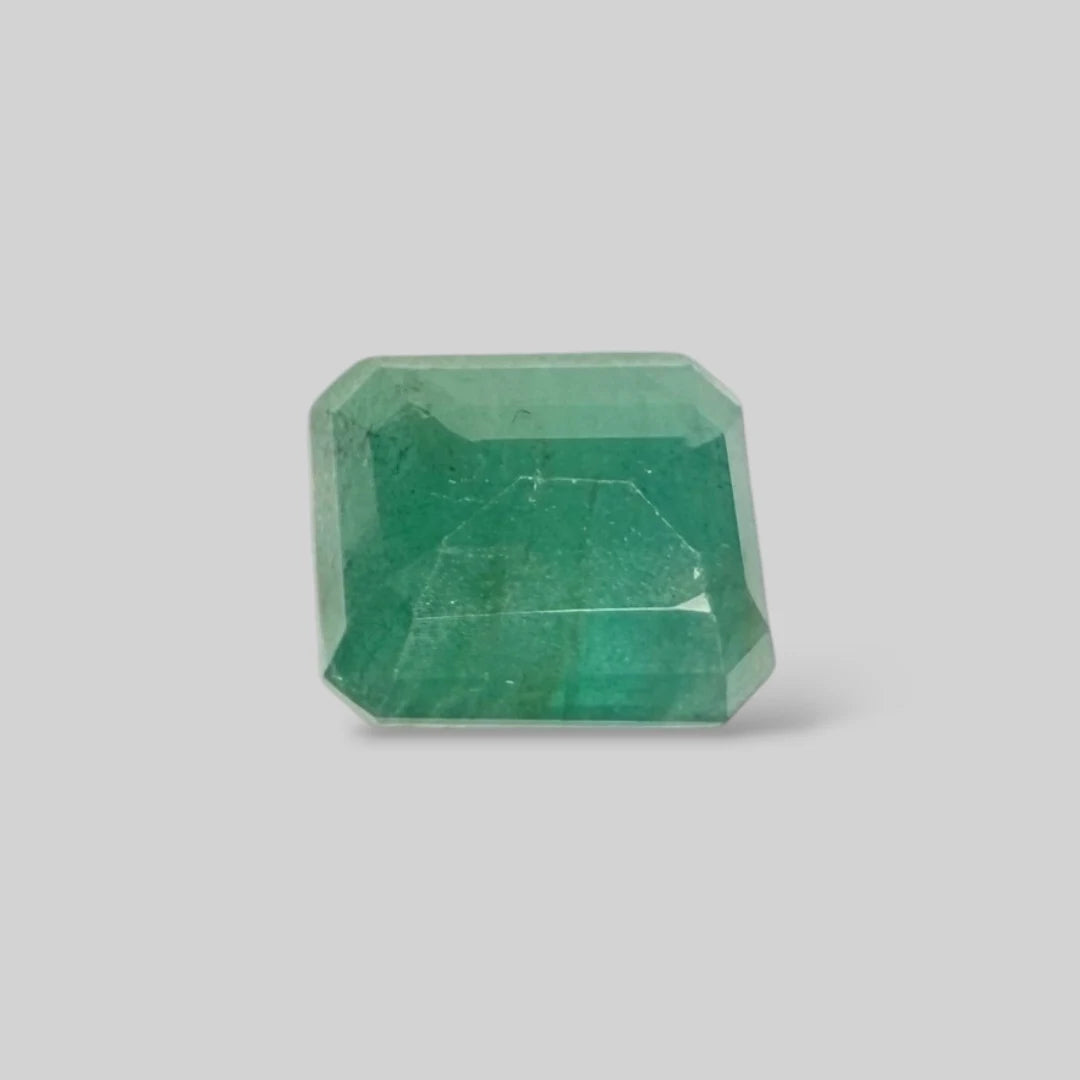 Natural Emerald Octagon/Faceted Cut - 8.67 Carats