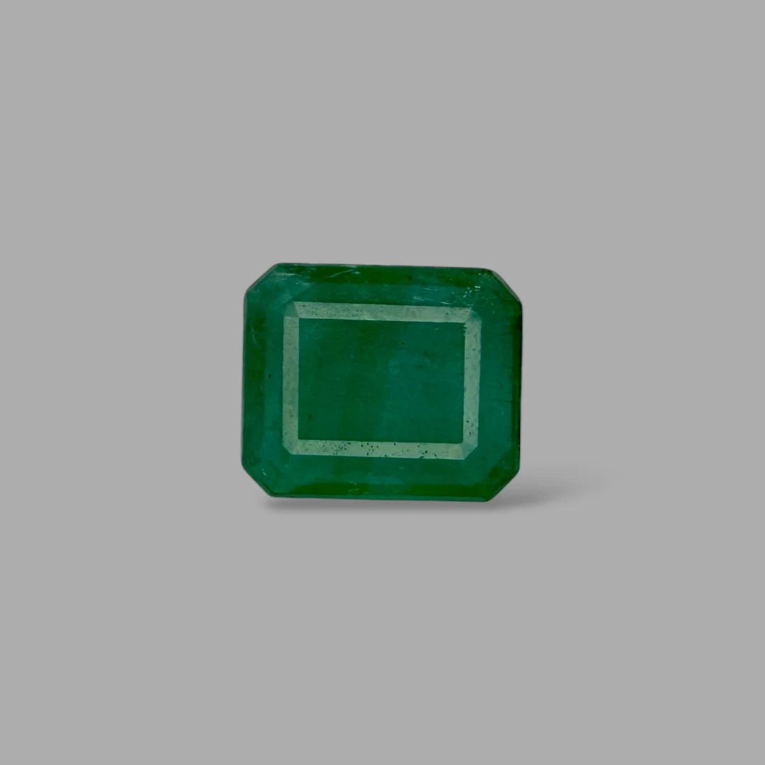 Natural Emerald Octagon/Faceted Cut - 8.88 Carats