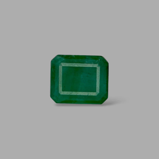 Natural Emerald Octagon/Faceted Cut - 8.88 Carats