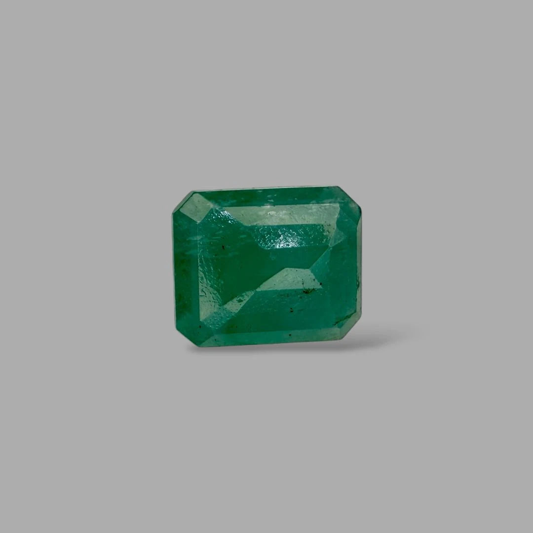 Natural Emerald Octagon/Faceted Cut - 8.88 Carats