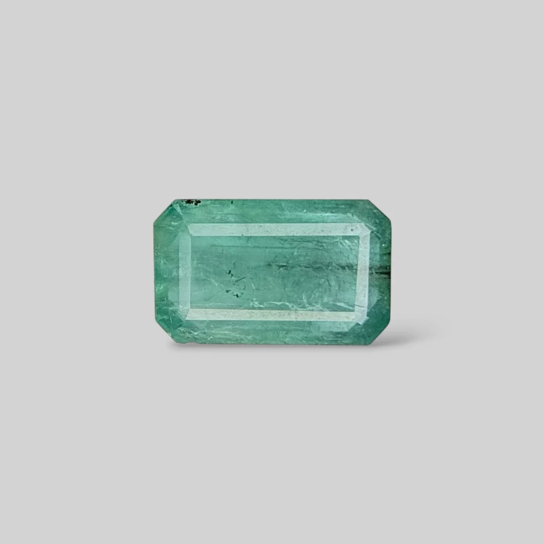 Natural Emerald Octagon/Faceted Cut - 8.93 Carats