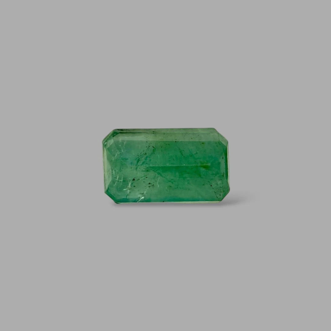 Natural Emerald Octagon/Faceted Cut - 10.83 Carat