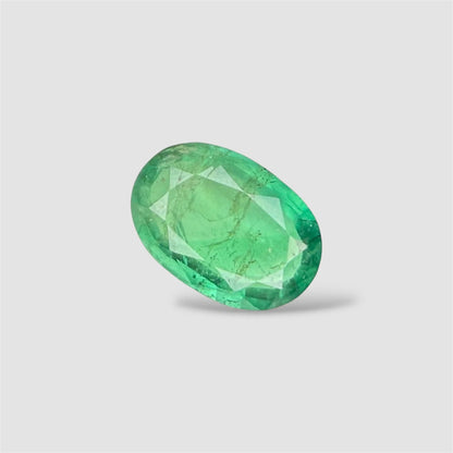 Natural Emerald Oval/Faceted Cut - 3.13 Carats