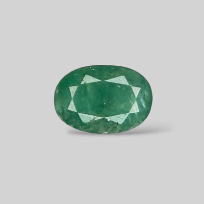 Natural Emerald Oval/Faceted Cut - 4.10 Carats