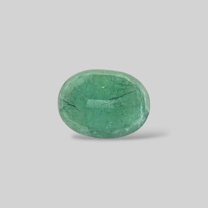 Natural Emerald Oval/Faceted Cut - 4.71 Carats